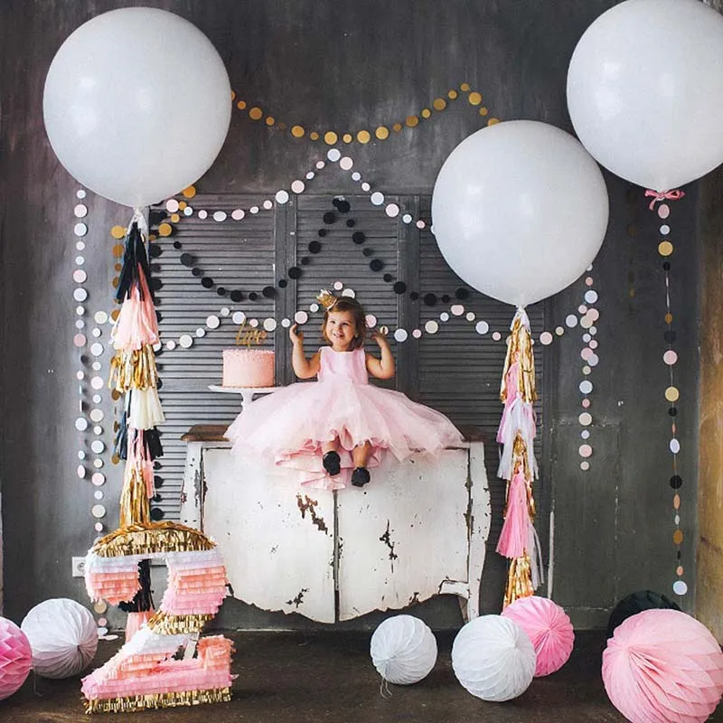 

5pcs balloon for Birthday Wedding bridal baby shower boy girl Christening Baptism Christmas new year decoration photo shoot prop