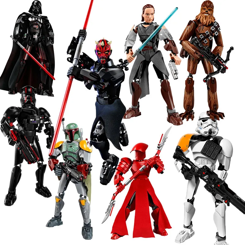 

Star Wars Darth Vader Anakin Skywalker Master Yoda Guards Building Blocks Children's Toys