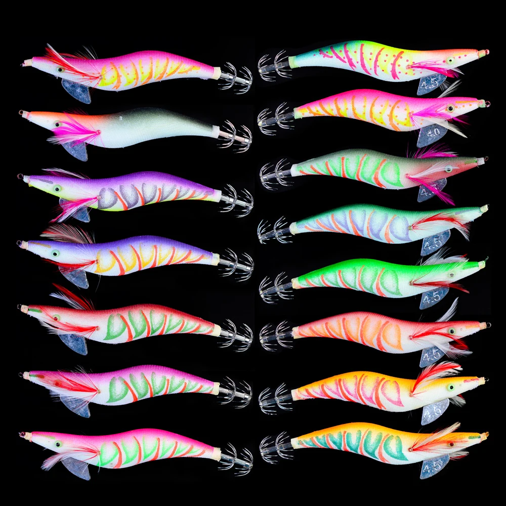 1pc Fishing Lure PRO BEROS Brand Squid Jigs 31.7g 1.12oz Market Fishing