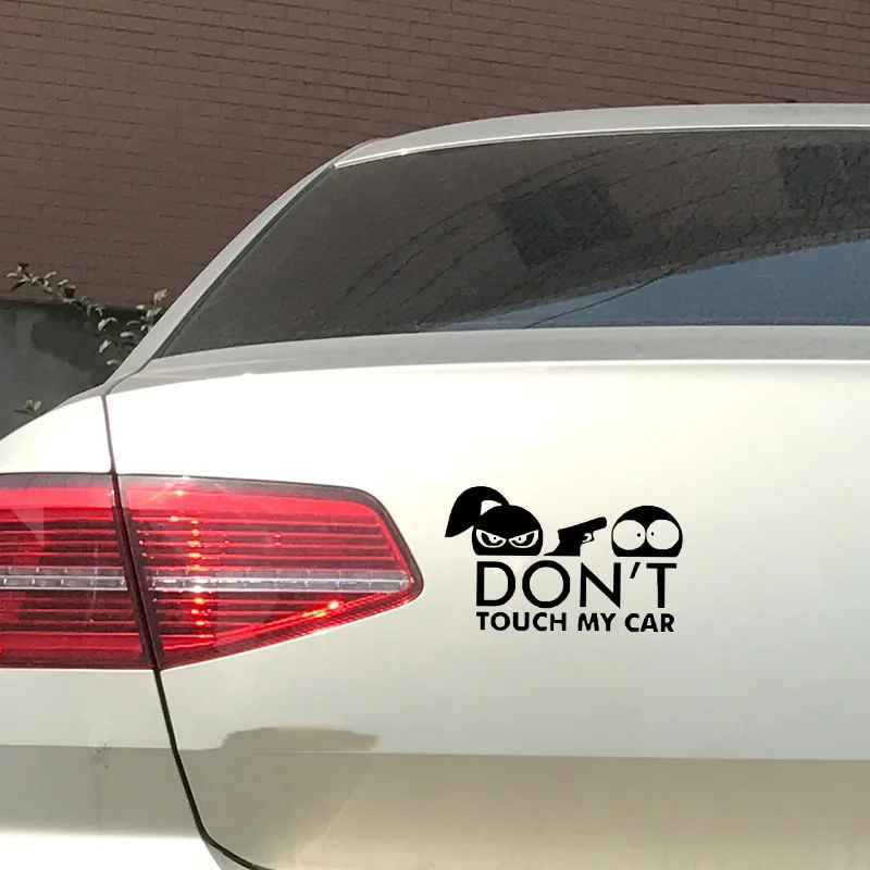 1pc SEEYULE don't touch my car Cute Funny Car Stickers Vinyl Decal Car Trunk Windowshield Body Decor Styling Sticker 1pc SEEYULE don't touch my car Cute Funny Car Stickers Vinyl Decal Car Trunk Windowshield Body Decor Styling Sticker