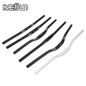 

MEIJUN Mountain Bikes Handlebar Aluminum Alloy Horizontal Handlebar One-shaped Swallow-shaped Handlebar 31.8*630/700/780mm