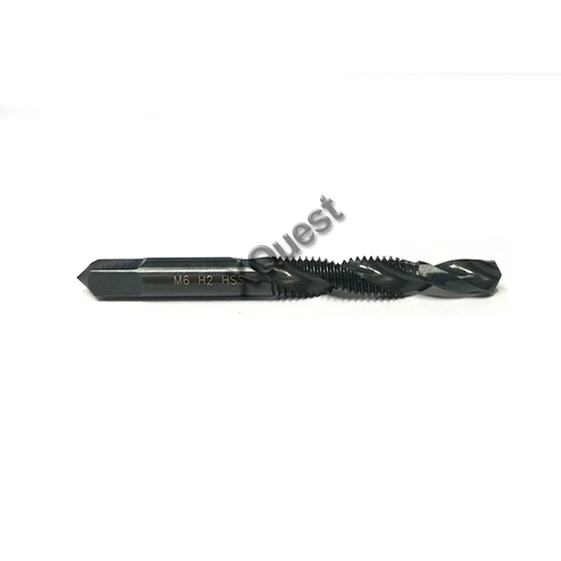 Xquest Composto Torneira m4 m5 m6 m8 M10 Alça Redonda Máquina Taps Combinado Broca M3x0.5 M4x0.7 M5x0.8 M6x1 M8x1.25 M10x1.5 Vap m3 - Image 3