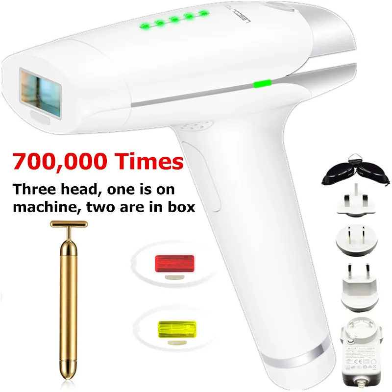 

Lescolton 2in1 IPL Laser Hair Removal Machine Laser Epilator Hair Removal Permanent Bikini Trimmer Electric depilador a laser