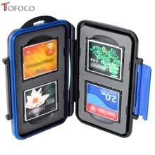 TOFOCO чехол с держателем для карт памяти 4 CF или 8 SD-CAA Новое поступление