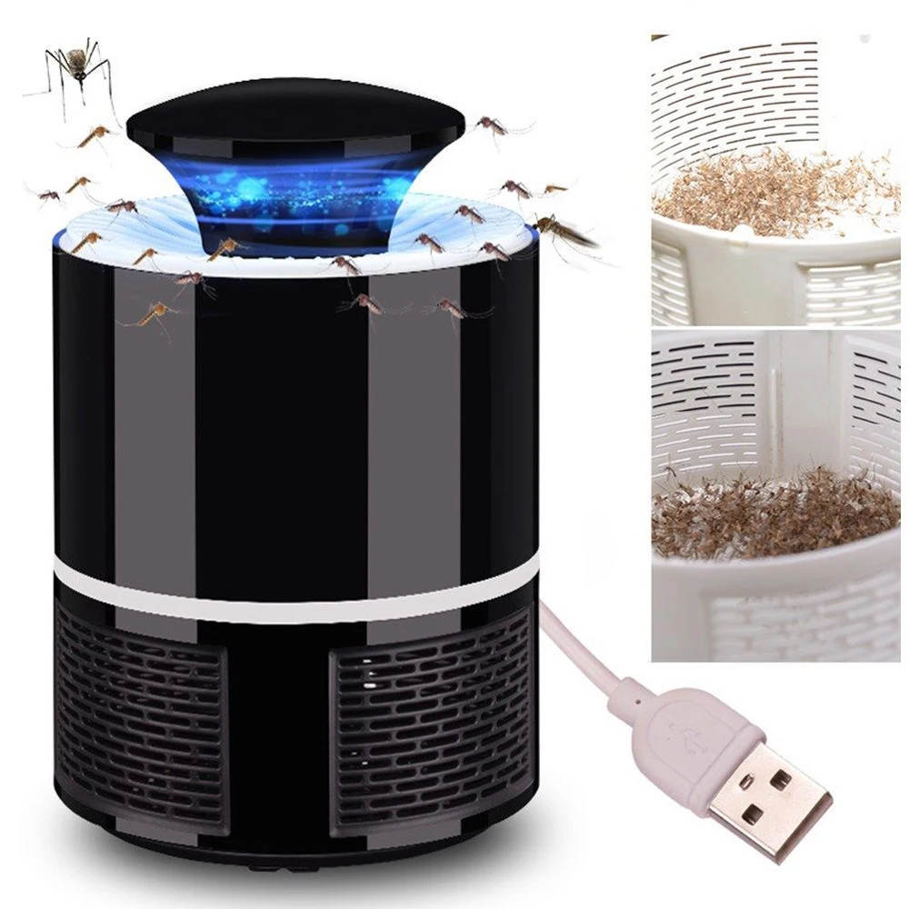 

USB Photocatalyst Mosquito Killer Lamp Electric Mosquito Trap Repeller Bug Insect Repellent Pest Control Electric Anti Trap Lamp