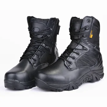 

Women's Boots Combat Ankle shoes for Women Military boots desert tactical Boot Plus size 45 Lace up Wear resistant shoes woman