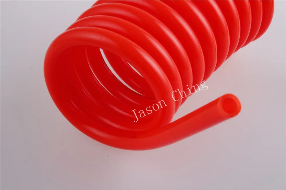 

12mm(OD) x 8mm(ID) Polyurethane Pipe Quick Coiled PU Air Pneumatic Tube 3M