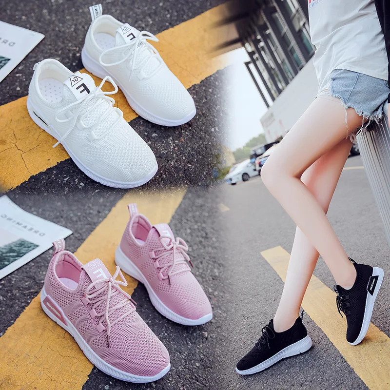 Women Shoes White Sneakers Women Super Light Gym Zapatillas Mujer
