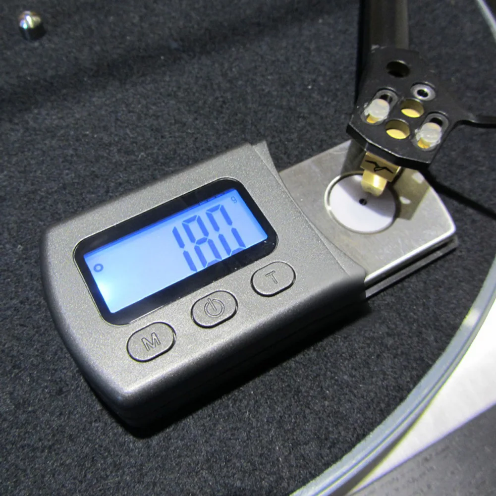 

Professional Accurate Portable Jewelry Vinyl Record LCD Balance Gauge Turntable Calibration Weight Digital Stylus Force Scale #5