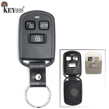 

KEYECU 1x / 2x for Hyundai Sonata 3 Button Replacement Remote Key Shell Case Without Battery Hold