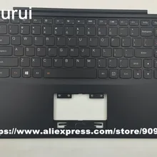 Yourui корпус клавиатуры Рамка для Lenovo Yoga 2 13 США клавиатура Palmrest верхний Чехол черный с подсветкой бюстгальтер США