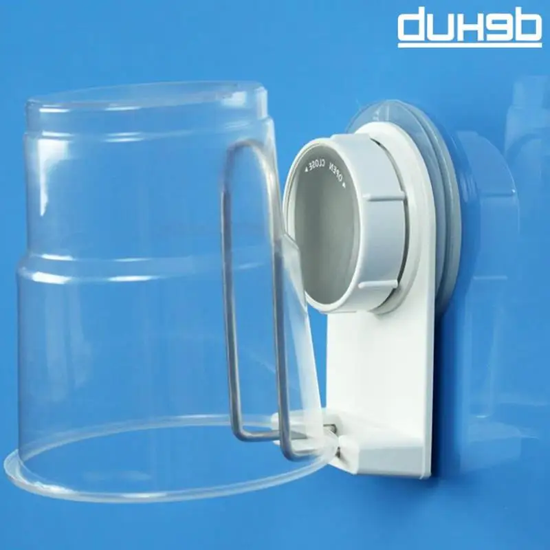 Dehub Suction Cup Plastic Cup Holder Creative Mug Holder Bathroom Cup