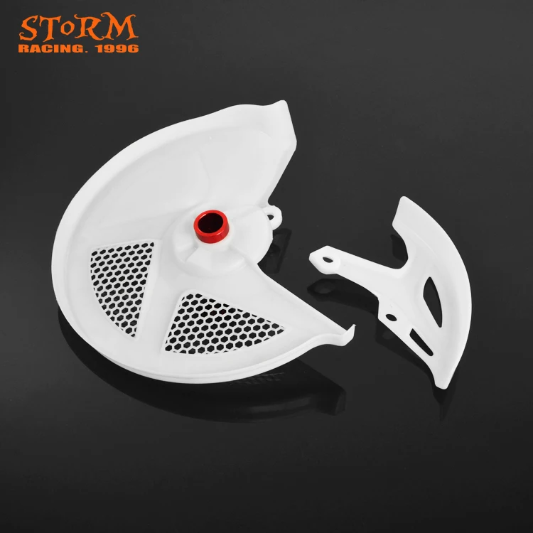 

Front and Rear Brake Disc Rotor Guard Protector Cover Protection For HONDA CRF250R CRF 250R 2010-2012 CRF450R 450R 2009-2012