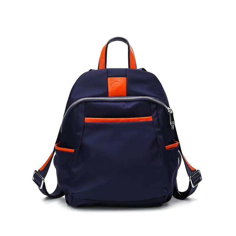 LOEIL Korean version of the zipper shoulder bag wild fashion travel small backpack canvas bag LOEIL Korean version of the zipper shoulder bag wild fashion travel small backpack canvas bag