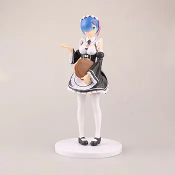 

Anime Figure Re:Life in a different world from zero Rem Maid ver.PVC Action Figure Collectible Model Toys Doll 22cm Blue