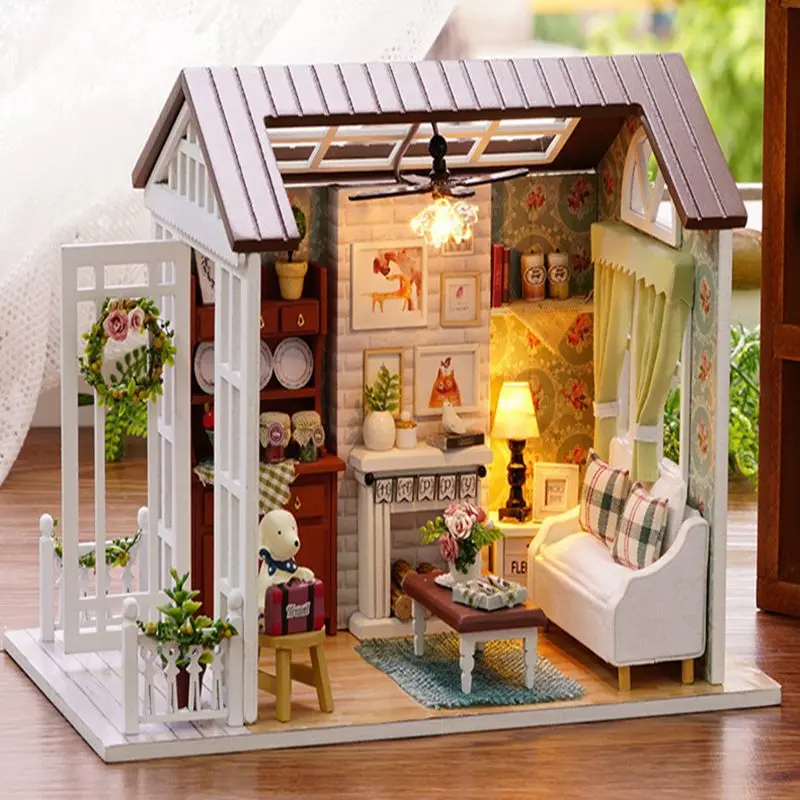 diy dollhouse living room