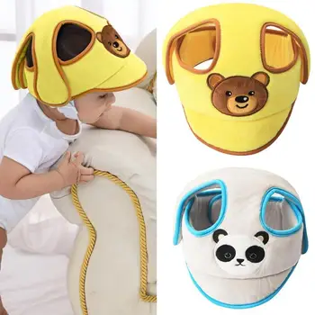 

Baby Safety Adjustable Head Protection Cap Infant Walking Anti-collision Helmet Hat Soft Toddler learns to walk Anti-fall Caps