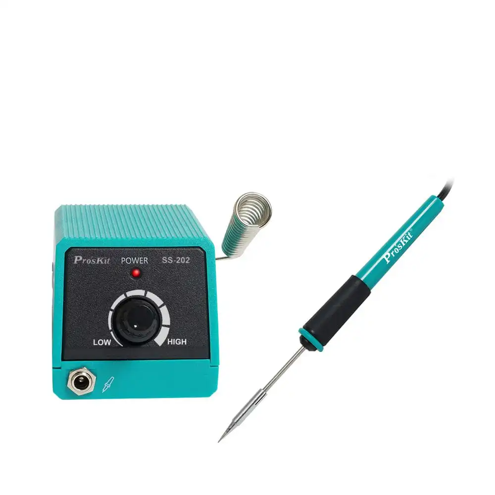 Pro'skit Мини паяльная станция SS 202G 220 240 В 50 Гц 10 Вт US вилка электронный сварочный
