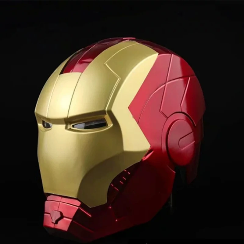 Avengers Iron Man Helmet Anime Ironman Mask 1:1 Scale Men Full Face Helmet PVC Action Figure Model Cosplay Prop Toys Doll Gift