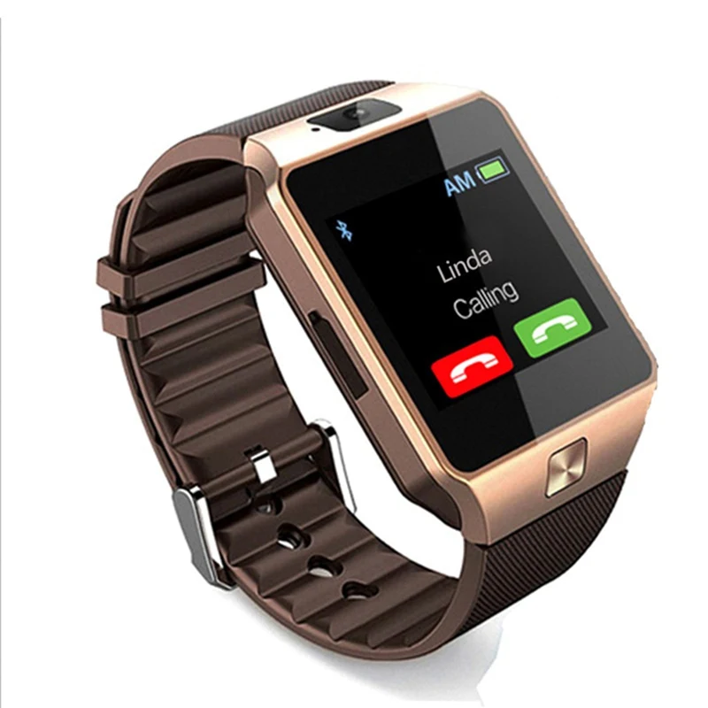 DZ09 умные часы для бега на открытом воздухе, Bluetooth, умные часы с сенсорным экраном, носимые для Android, телефонных звонков, SIM, мужские часы, браслет