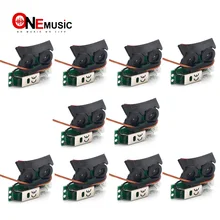 10 шт. звуковое отверстие подседельная звукосниматель эквалайзер с бортовой системой предусилителя для акустической гитары