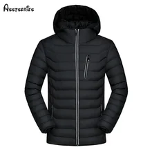 Новинка, зимняя мужская хлопковая куртка для отдыха, Мужская Толстая хлопковая стеганая парка, куртка D118