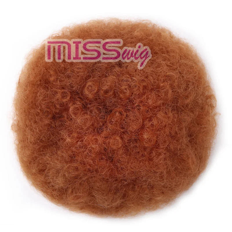MISS WIG Short Curly Ponytail Drawstring High Puff Clip In Hair Extenssions Synthetic African American Afro Hairstyle MISS WIG Short Curly Ponytail Drawstring High Puff Clip In Hair Extenssions Synthetic African American Afro Hairstyle