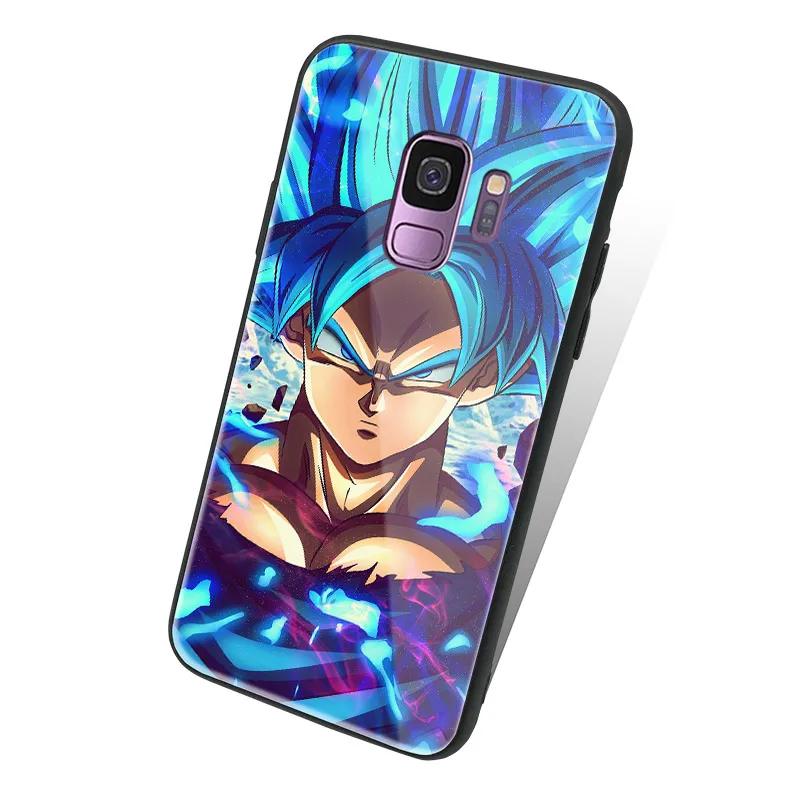 Dragon Ball Z Super DBZ DBS мягкий силиконовый стеклянный чехол для телефона для samsung Galaxy S8 S9 S10e S10 Note 8 9 10 Plus