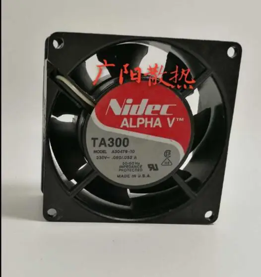 Original Nidec ALPHA V TA300 A3047910 230V 8038 radiator fan