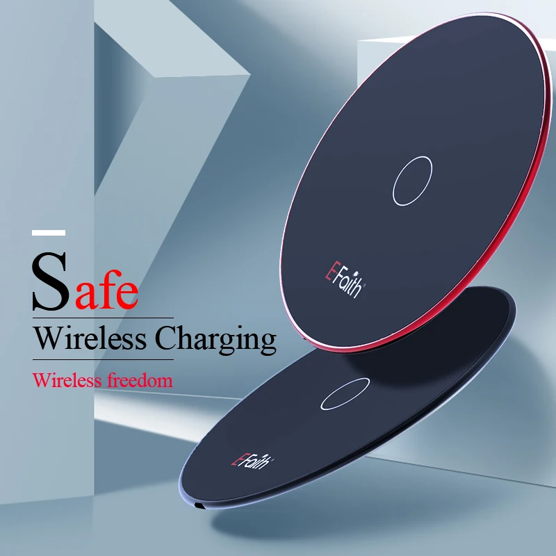 

10W Qi Wireless Charger for iPhone 8/ 8 Plus/X Fast Wireless Charging Pad For Samsung Galaxy S8 S9 S7 Edge for Galaxy Note 8