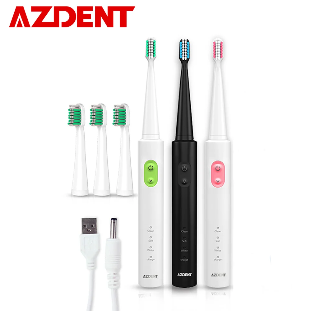 Buy AZDENT 3 Modes USB Electric Toothbrush Ultra Sonic