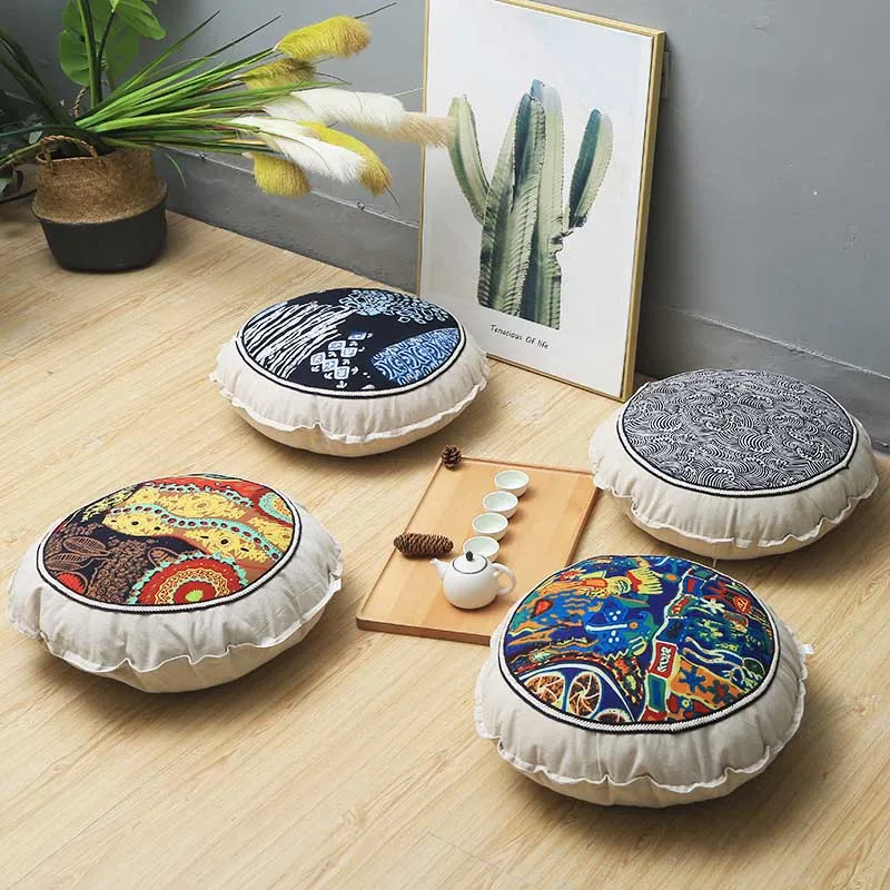 

Round Seat Cushion Back Pillow for Chair Car Plane Creative Office Travel Siesta Decoration Seats Throw Pillow Home Textile