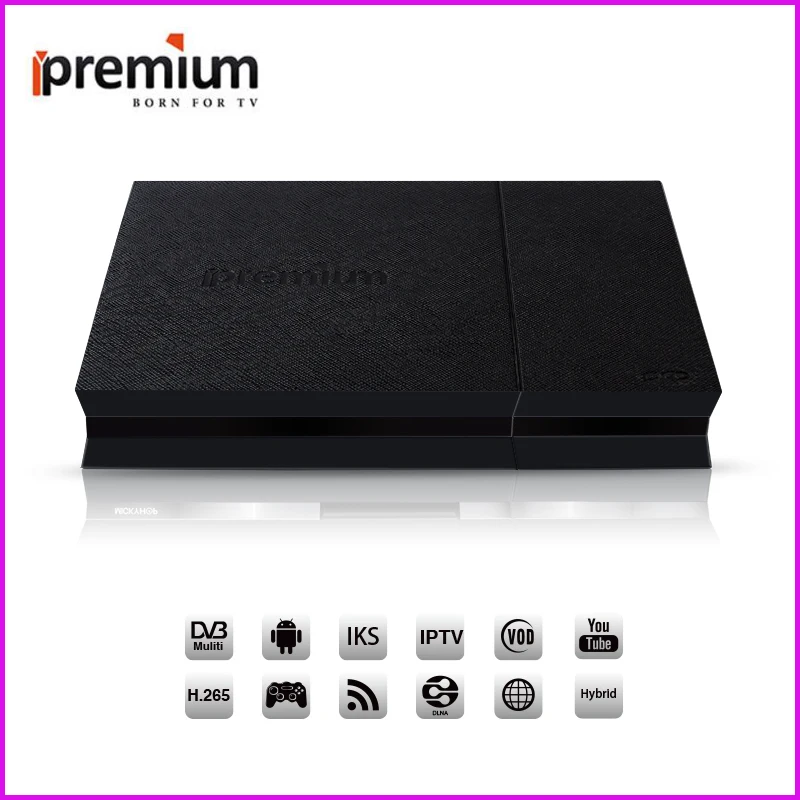 Ipremium 4K потоковый медиаплеер Ultra HD Android IP TV Box DVB S2 T2 приемник|media player|multi media player4k smart |