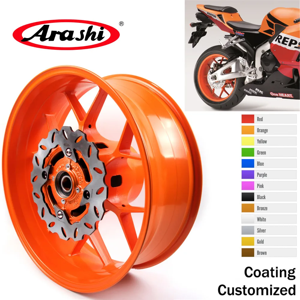 Задний обод колеса Arashi для HONDA CBR1000RR 2006 2016 CBR1000 CBR 1000 RR 06 07 08 09 10 11 12 13 14 15 16