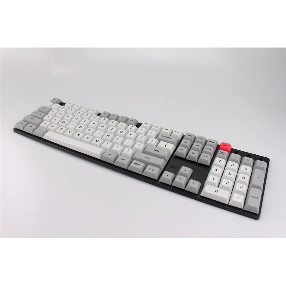 Английская версия MP DSA гранитный колпачок для ключей 108 клавиш PBT сублимированные