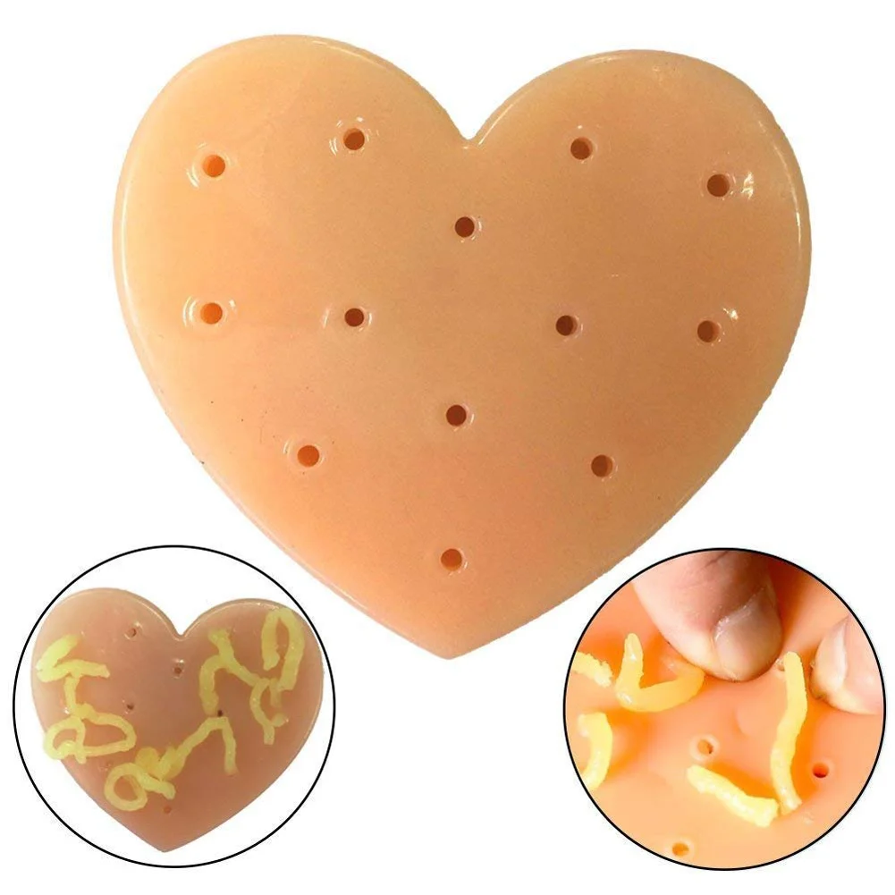

Pimple Popping Plus Funny Squeeze Acne Toys Decompression Stress Relief Love Heart Shape Novelty Toy -17 YJS Dropship