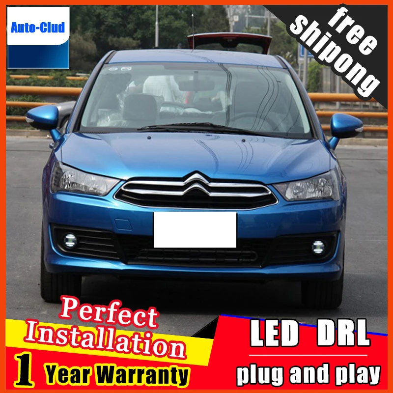 Авто Стайлинг светодиодный туман светильник для Citroen C Quatre 2007 2016 противотуманный