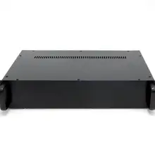 Черный 19 дюймов 2U проект DIY шасси коммутатор данных коробка шасси мощность связи сервер шасси 425*88*250 мм