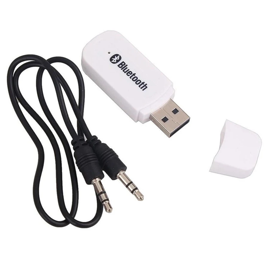 

USB Bluetooth Music 3.5mm Audio Stereo Receiver For Car AUX Home Speaker Phone Wireless Adapter Music Receiver Adapter AUX 5V DC