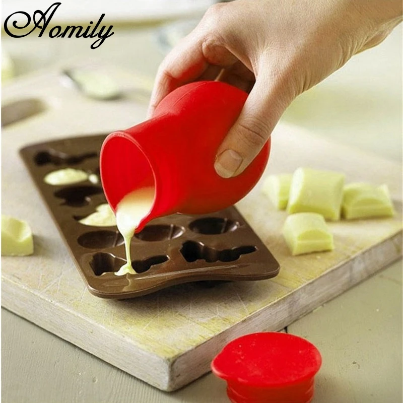 

Aomily New Design Silicone Chocolate Melt Pot Fondant Gum Paste Tool Butter Heating Kettle For DIY Baking Kitchen Accessories