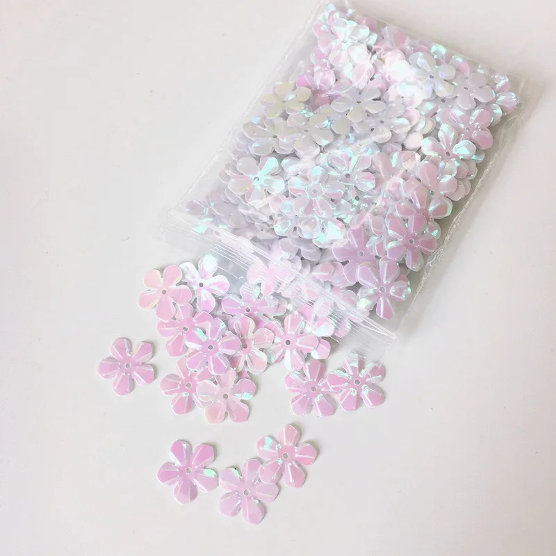 1 лот цветок блески различной формы блесток бусинки блестки DIY цветы с блестками ремесло шитье блестки многоцветные Блестки для рукоделий одежда E5 - Цвет: see chart