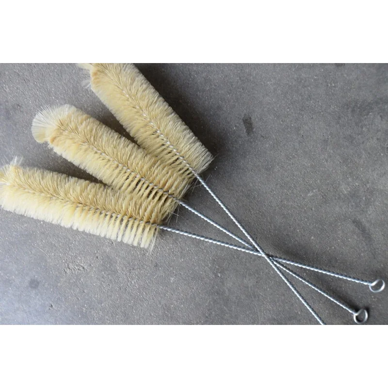 TUBE CLEANING WIRE BRUSHES STAINLESS STEEL BRUSH PIPE CLEANING NEW 16cm