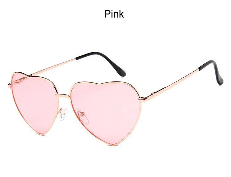 Новинка, модные женские солнцезащитные очки с сердечком, милые сексуальные ретро очки кошачий глаз, винтажные дешевые зеркальные солнцезащитные очки, красные женские маленькие очки