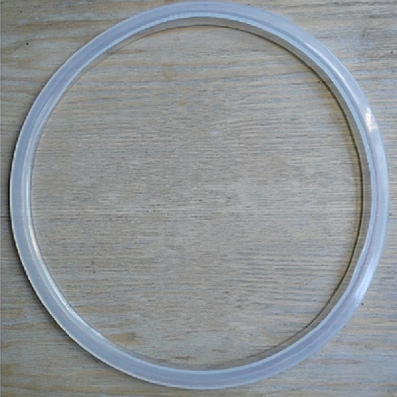 Kitchen Clear Silicone Pressure Cooker Lid Replacement Sealing Ring Gaskets 