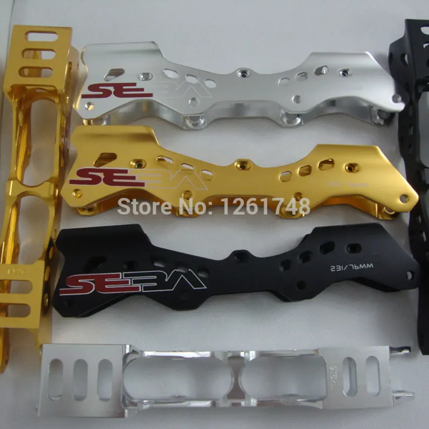 صبا تعرج مضمنة إطارات 231 ملليمتر و 243 ملليمتر أحذية التزلج الأسطوانة الإطار 4 ألوان مع المحاور الأساسية