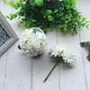 6pcs Silk Stamen Artificial Flower Bouquet Wedding Party Decoration DIY Handmade Wreath Gift Scrapbooking Craft Fake Flowers ► Photo 2/6