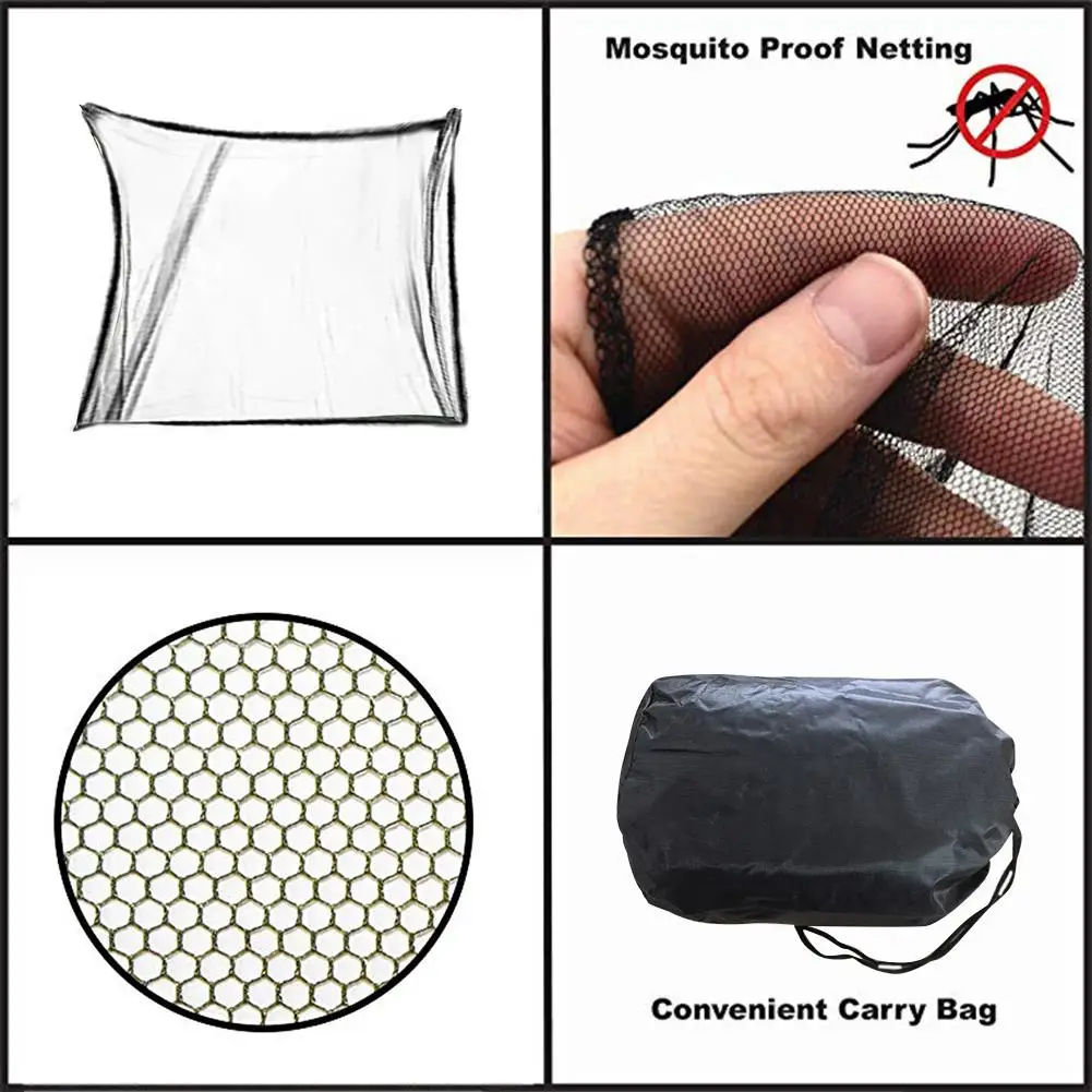 

2019 New Portable Mosquito Net Four Corners Enhanced Single-person Folding Mosquito Net for Camping