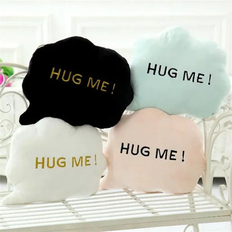 

Casegrace 4 Colors Cloud Bolster Sofa Decoration Funny Futon Lovely Decorative Pillows Hug Me Plush Toy Back Cushion Home Decor