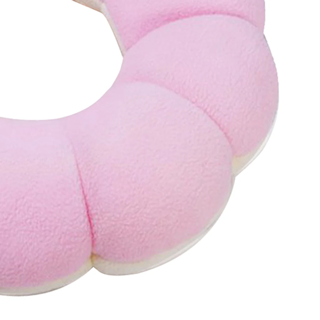 Flower Shaped Donuts Ring Lovely Seat Cushion Waist Cushion Pillow Nap Pillow Car Office Decor