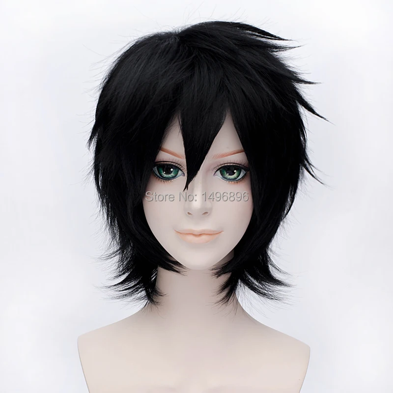 Black Short Hair Ouran High School Host Club Fujioka Haruhi Anime